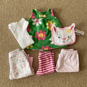 Girl’s newborn 6 piece set